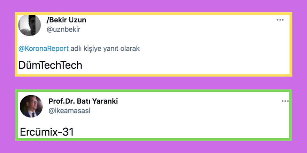 Dört Gözle Beklenen Yerli Koronavirüs Aşısına Yapılan Birbirinden Yaratıcı ve Komik İsim Önerileri
