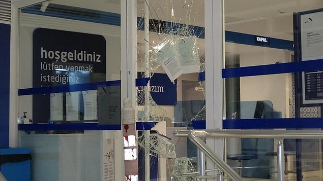 Polis, kaçan şüpheli ya da şüphelileri yakalamak için çalışma başlattı.