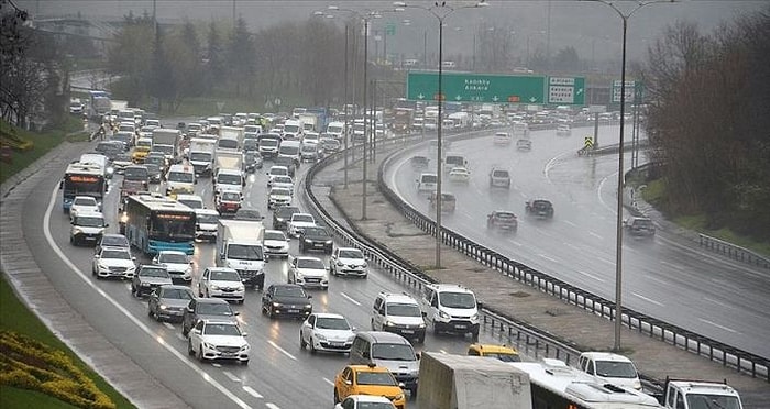 İstanbul'da Trafik Yoğunluğu