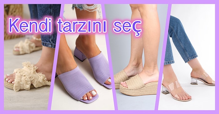 Bu Yaza Damgasını Vuracak Son Modaya Uygun En Güzel Terlik Modelleri