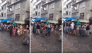 Yağan Yağmura Aldırış Etmeden 'Ay Akşamdan Işıktır' Şarkısında Dans Eden Kadınların Müthiş Eğlenceli Anları