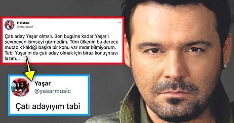 Ünlü Şarkıcı Yaşar Twitter’da Kendisine Söylenmiş Övgü Dolu Sözlerin Ardından 'Çatı Adayıyım' Dedi!