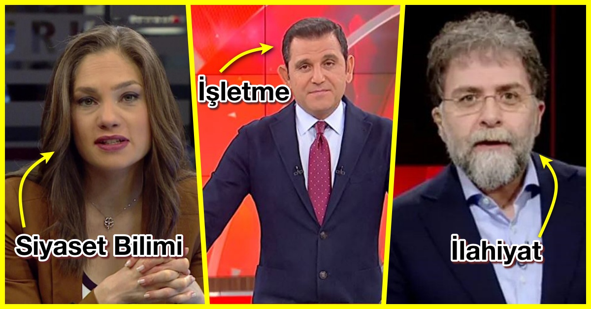 Türkiye�deki Ünlü Gazetecilerin Mezun Oldukları Okullar