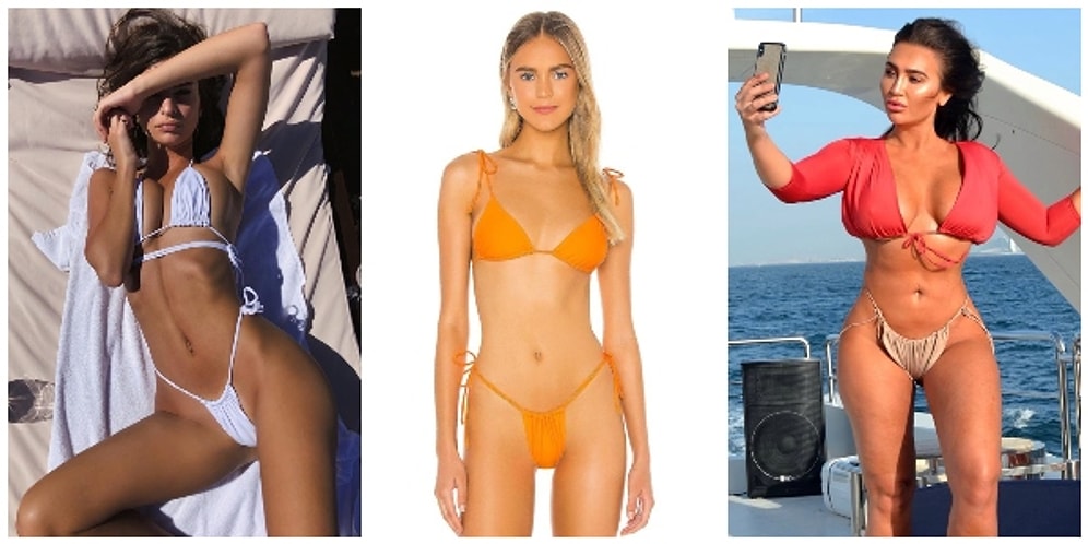 Gitgide Küçülüyorlar: Bebek Bezi Görünümlü Bikini Altı Modası Son Hız Devam Ediyor