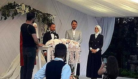 En Son Çamlıca Camii'nde Görülen Berat Albayrak Bu Kez Bir Düğünde Ortaya Çıktı!