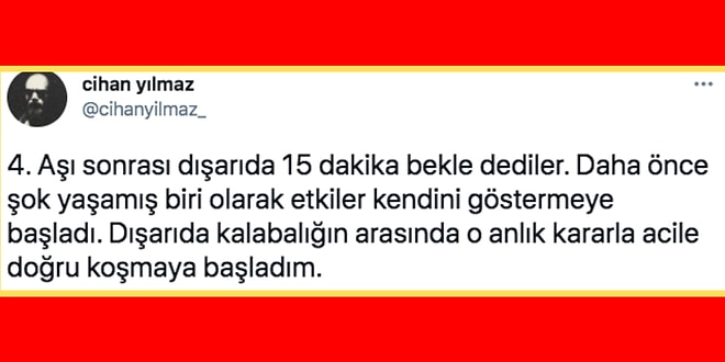 Rahatsızlığı Olduğunu Söylemesine Rağmen Umursanmayan Vatandaşın Aşı Sonrasında Yaşadığı Olay