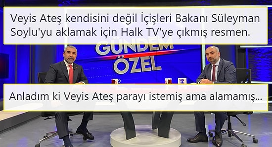 Veyis Ateş'in Canlı Yayındaki Savunması İçin Sosyal Medyada Ne Dediler?