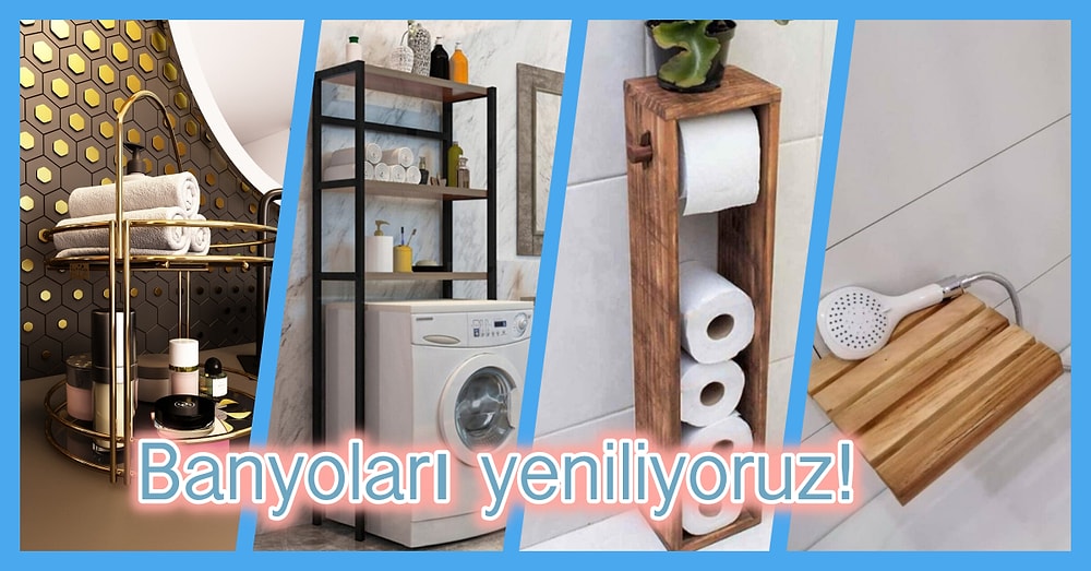 Banyonuzu Düzenlemeye Geldik! Bir Salondan Farksız Görünmesini Sağlayacak 12 Banyo Ürünü