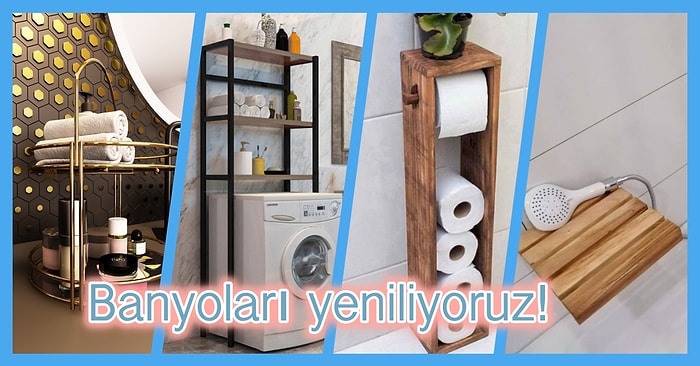Banyonuzu Düzenlemeye Geldik! Bir Salondan Farksız Görünmesini Sağlayacak 12 Banyo Ürünü