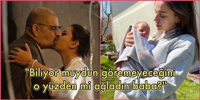 Merve Özbey'in Geçen Yıl Kaybettiği Babasına Hamilelik Haberini Verdiği Video ve Yazdıkları Ciğerleri Yaktı!