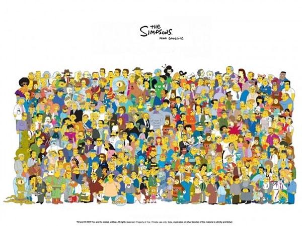5. The Simpsons, en uzun süredir yayında olan Amerikan sit-com'u ve animasyon dizisi unvanını taşıyor.
