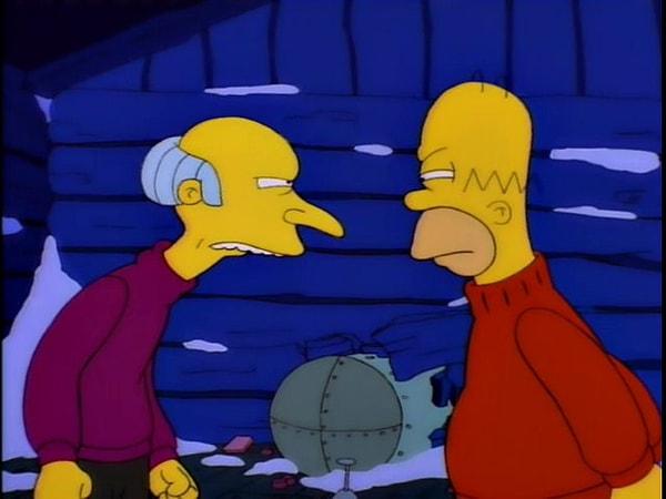 16. Mr. Burns aslında Homer'ın kuzeni.