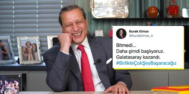 Taraftarın İstediği Oldu! Fatih Terim'le Çalışacağını Açıklayan Burak Elmas Galatasaray'ın Başkanı Seçildi