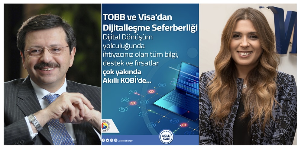 TOBB ve VİSA’dan “Akıllı KOBİ” İle Dijitalleşme Seferberliği
