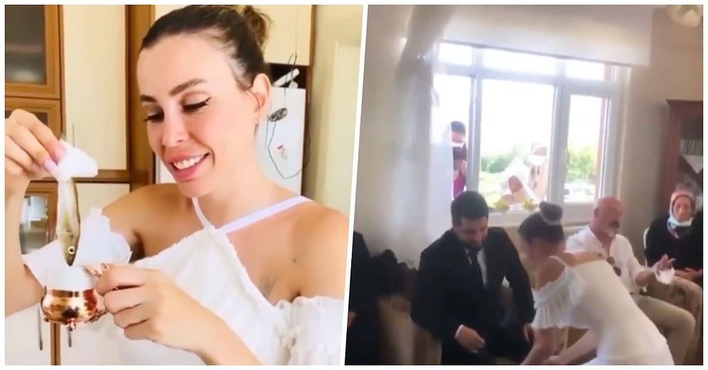 Kız İsteme Töreninde Damat Kahvesine Balık Ekleyerek Bambaşka Seviyeye Ulaşan Kadın