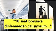 Her İşin Zorluğu Ayrı! Mesleklerinin En Olumsuz Yönlerini Dürüst Bir Şekilde Paylaşan 17 Kabin Görevlisi