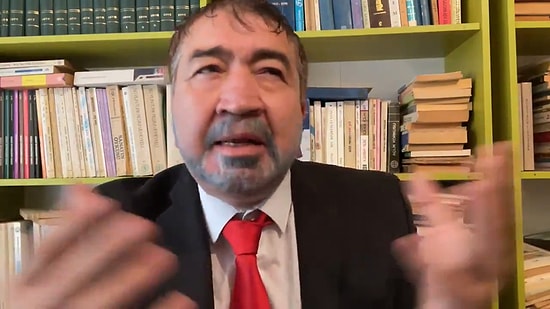 Tiyatrocu Turgay Yıldız'dan Canlı Yayında Soru Yanıtlayan Veyis Ateş Performansı