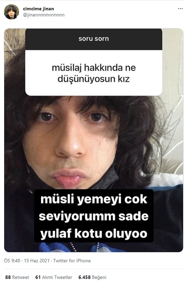 17. Yulaflı müsilaj...
