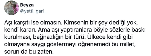 Levent'in paylaşımın ardından aşı karşıtları eleştirildi. Bazı yorumları sizler için derledik 👇