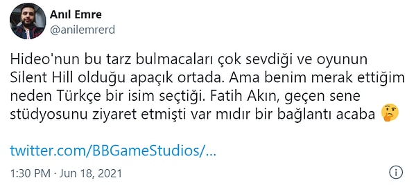 2. Kojima'nın geçmişte de böyle oyunlar oynadığı göz önünde bulundurulunca oyuncular da haliyle teoriler üretmeye koyuldular.