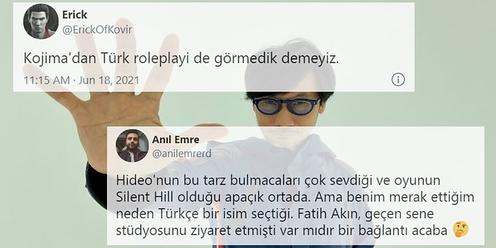 Hideo Kojima'nın Hasan Kahraman Adıyla Oyun Geliştirdiği İddialarına Türk Oyunculardan Gelen Tepkiler