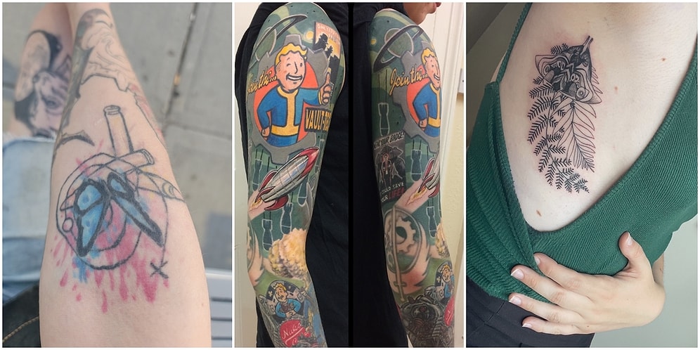 Oyun Tutkularını Bedenlerine Dövme Olarak İşlemiş 17 Oyunsever ve Kıskandıran Dövmeleri