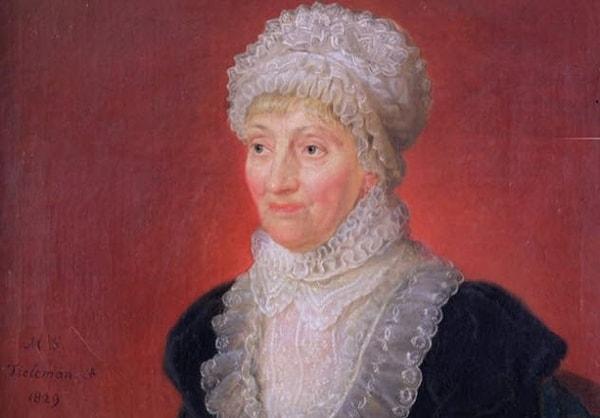 16 Mart 1750'de Almanya'da dünyaya gelen Caroline Herschel, oldukça iyi bir ailede dünyaya geldi.