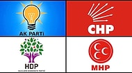 Şu An Türkiye'de Faal Olan 106 Siyasi Parti