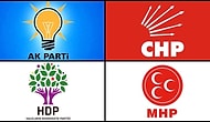Şu An Türkiye'de Faal Olan 106 Siyasi Parti
