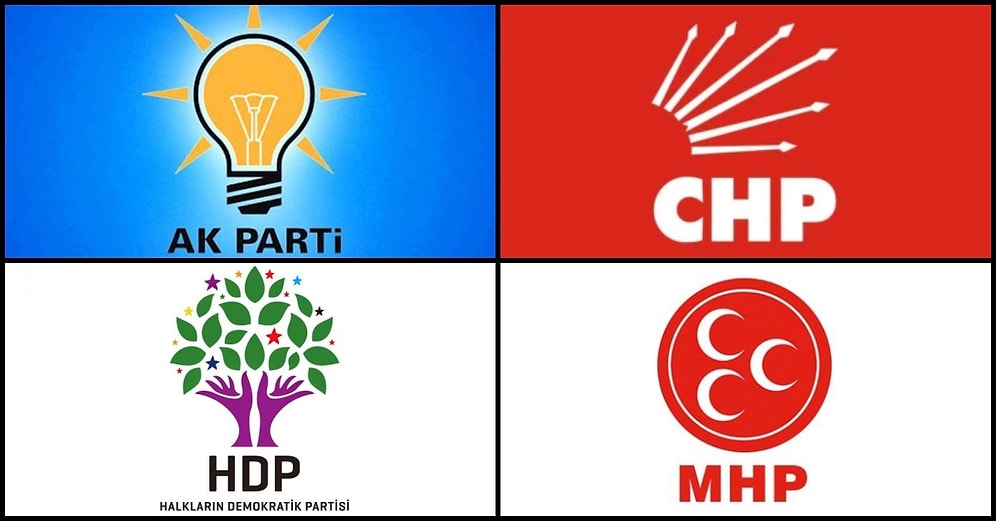 Şu An Türkiye'de Faal Olan 106 Siyasi Parti