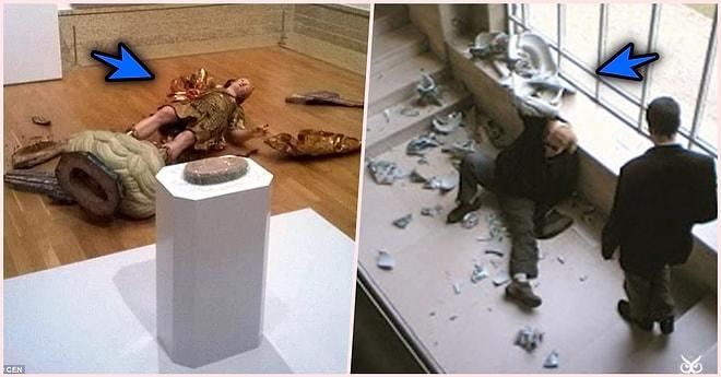 Herkesin Aklına Gelen Soruyu Cevaplıyoruz: Müzedeki Bir Sanat Eserine Yanlışlıkla Zarar Verirseniz Ne Olur?
