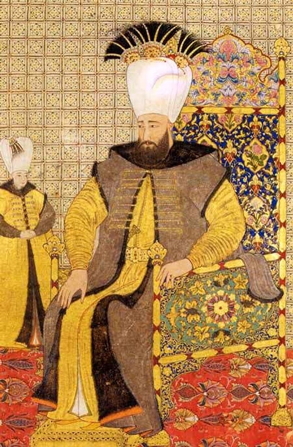 17. III. Ahmed (1703 – 1730) Patrona Halil İsyanı'nı bastırmak adına bir anlamda "yem" olarak Sadrazam Damat İbrahim Paşa'yı öldürterek cesedini isyancılara verir.