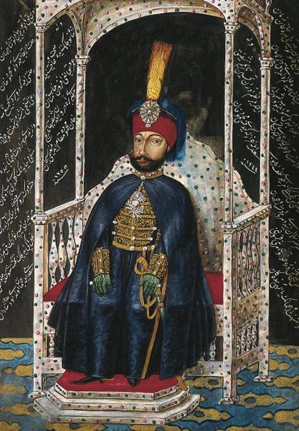 19. II. Mahmud (1808 – 1839) kendisi için ölüm kararı veren önceki padişah IV. Mustafa'yı tahta çıktığı an boğdurtur.