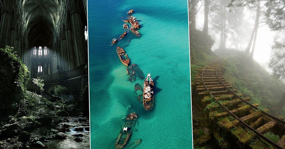 HD Fotoğraflarla Dünya Üzerindeki En Etkileyici 40 Terk Edilmiş Mekan