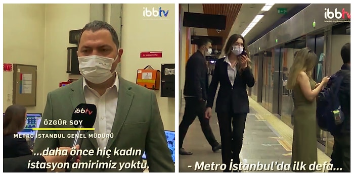 İstanbul Metro İstasyonları'nın İlk Kadın Amirleri Göreve Başladı