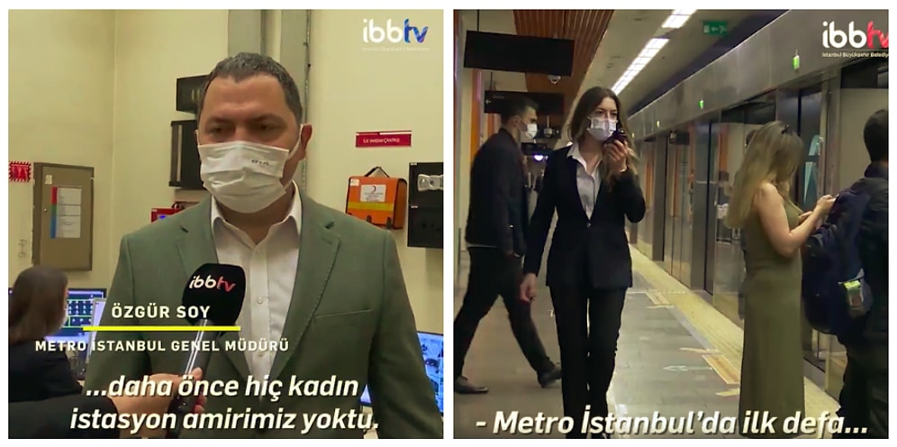 İstanbul Metro İstasyonları'nın İlk Kadın Amirleri Göreve Başladı