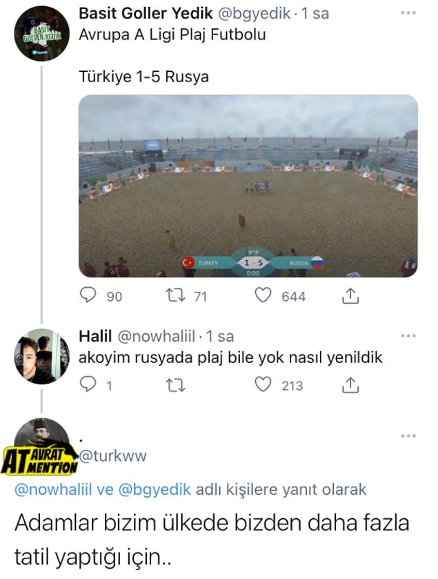 5. Sanki biz plaja gidebiliyoruz da.