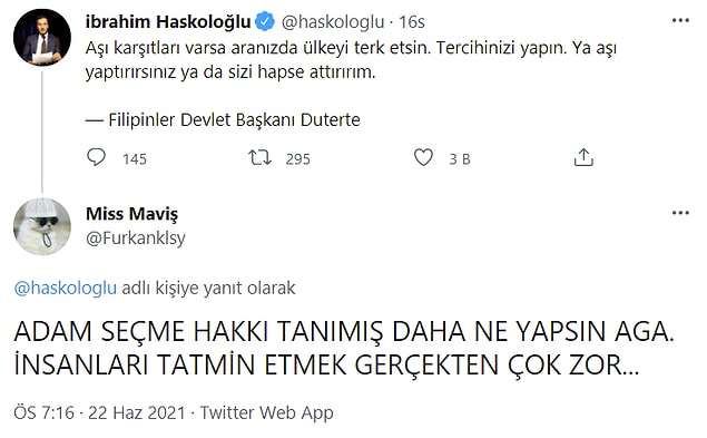 15. Demokratik lider.