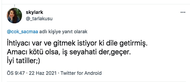 Sevgiliden/eşten ayrı tatil yapma mesesiyle ilgili bakalım kadınlar ne demiş?