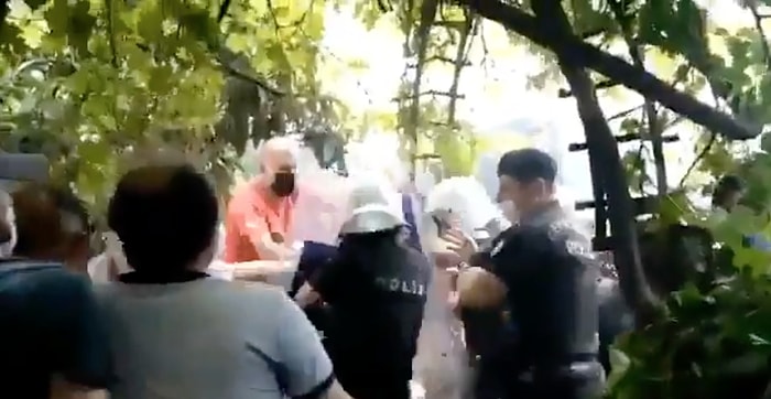 İstanbul Tozkoparan'da Hukuksuz Kentsel Dönüşüme Direnen Vatandaşlara Gazlı Müdahale