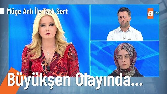 Yıllar sonra yeniden gündeme gelen bu olayda Müge Anlı, küçük kızları Büşra'nın sakin tavırlarından şüphelendiğini ve bir şeyler gizlediğini belirtti.