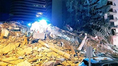 ABD'de 11 Katlı Bina Çöktü, Enkaz Altında Kalanlar Var