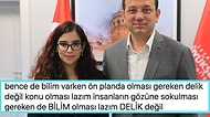 Ekrem İmamoğlu'yla Fotoğrafını Paylaşan Genç Kadının Göbek Deliğine Takan Kullanıcı