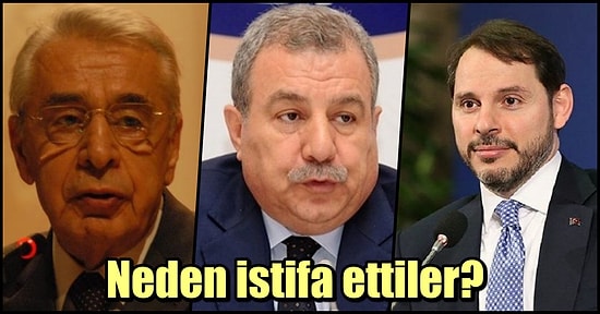 Türk Siyasi Tarihine İstifalarıyla Damga Vurmuş Bakanlar