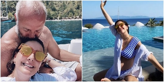 Bodrum'da Tatil Yapan Halit Ergenç ve Bergüzar Korel Heyecanla Bekledikleri Kız Bebeklerinin İsmini Açıkladı