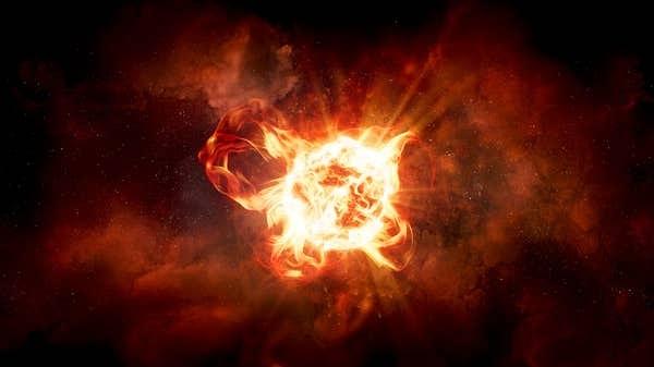 16. Şimdiye kadar keşfedilen en büyük yıldız VY Canis Majoris isimli kırmızı bir hiperdevdir. 600 milyon mil genişliğinde ve bizim Güneş'imizden 300.000 kat daha parlaktır.