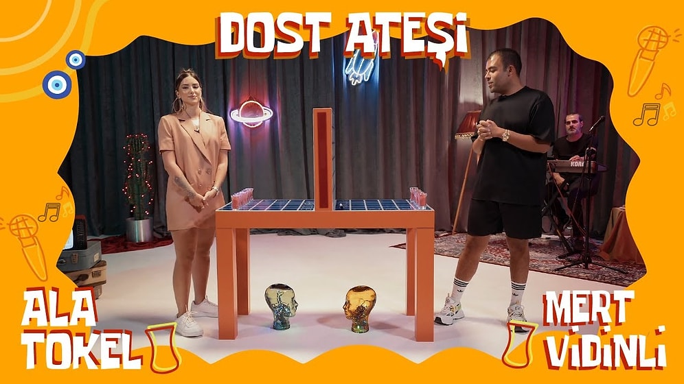 Ala Tokel vs Mert Vidinli ile Dost Ateşi! Aşk, Müzik, Gıybet, Eğlence