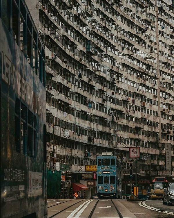 2. Hong Kong'un şehir hayatı.