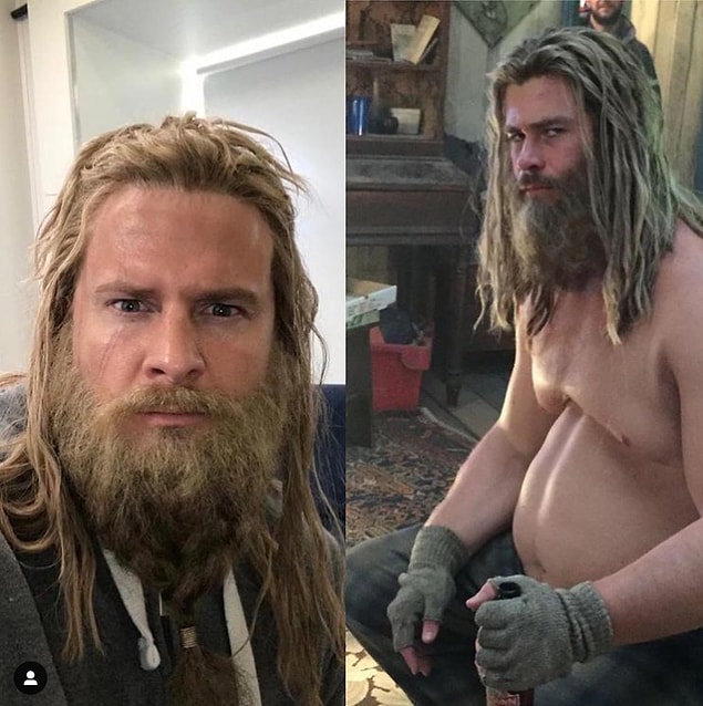 2. Chris Hemsworth'ün dublörü: Bobby Holland Hanton