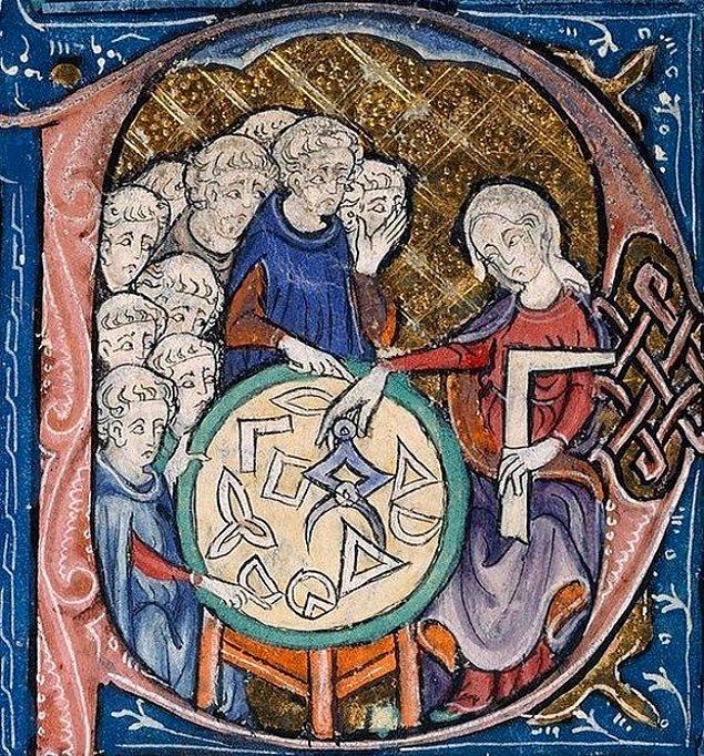 7. 14. yüzyılda papazlara geometri öğreten kadın: